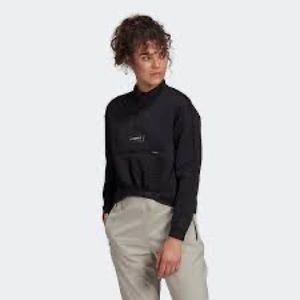 NWT Adidas Terrex Hike 1/2 Zip Fleece Women’s Sz XS